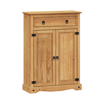 komód 2 ajtó + fiók CORONA viasz