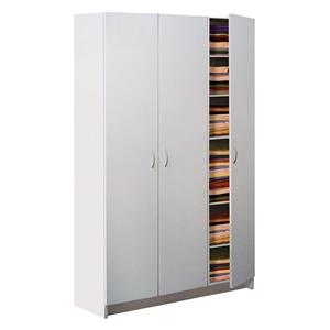 Szekrény JUMBO háromajtós 316 fehér