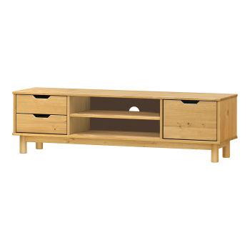 TV asztal 1 ajtó + 2 fiók BONITO 2 wax