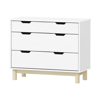 komód 2+1 BONITO 2 fehér lakk