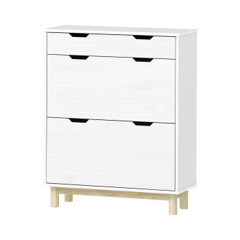 Cipőszekrény BONITO 2 fehér lakk