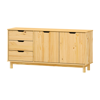 komód 2 ajtó + 3 fiók BONITO 2 lakk