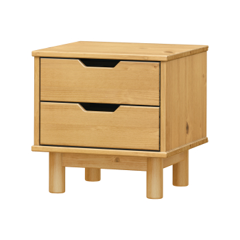 Éjjeliszekrény 2 fiókos BONITO 2 wax