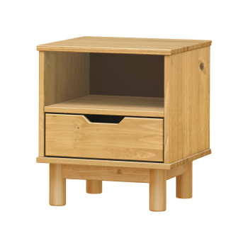 Éjjeliszekrény 1 fiókos BONITO 2 viasz