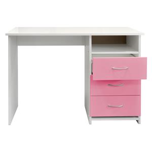Íróasztal 44 rózsaszín / fehér