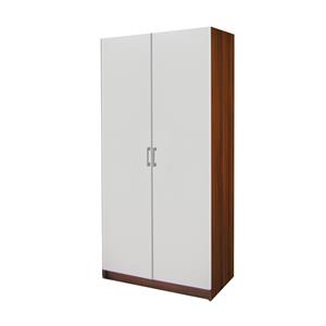 Szekrény ESO 2 ajtós 61520 dió / fehér