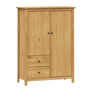 Komód 2 ajtó + 2 fiók TORINO viasz