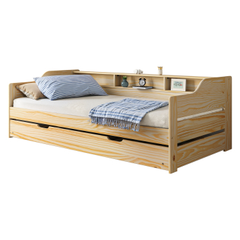 Egyszemélyes ágy pótággyal 8819 LILI lakk