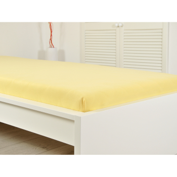Frottír lepedő IDEAL 90x200 sárga