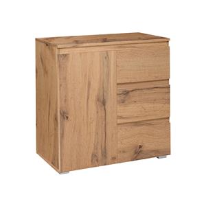 Komód 1 ajtós + 3 fiókos IMAGE 2 arany tölgy