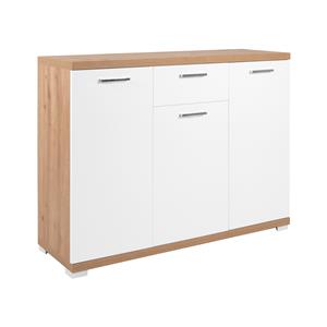 Komód MILANO 2 tölgy / fehér