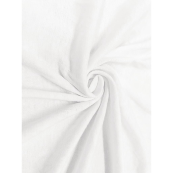 Trikó lepedő LUX 180x200 fehér