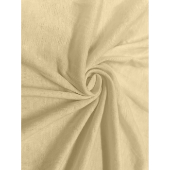 Trikó lepedő LUX 180x200 krém színű