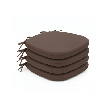 KOMFORT 36x37 sötétbarna színű ülőpárna készlet